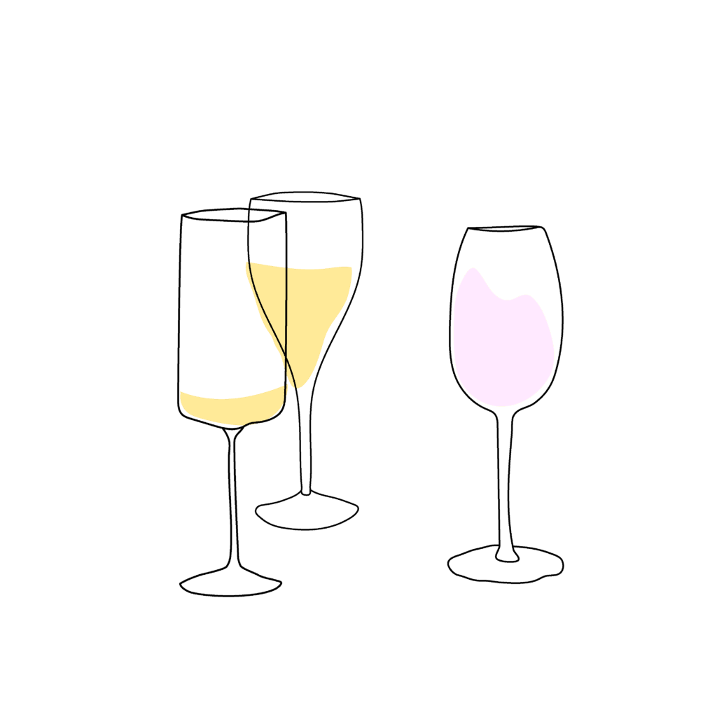 FOUFOU Champagner Glasses