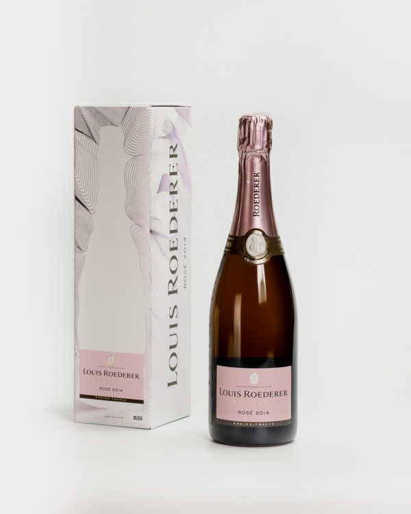 Louis Roederer Brut Rosé Champagner 2014 Geschenkbox
