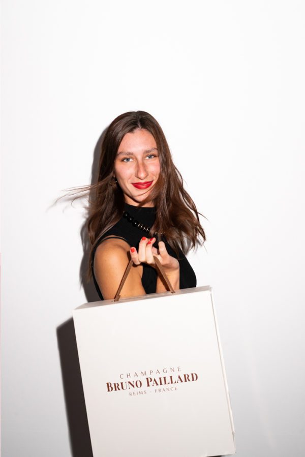 Champagner Geschenkset mit Gläsern Bruno Paillard mit Model