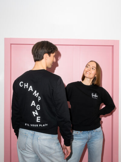 FOUFOU Champagne Sweatshirt (unisex)